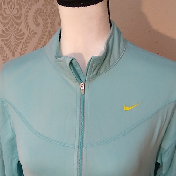 NIKE FIT DRY Zip up Pullover size M - Picture 2 of 7